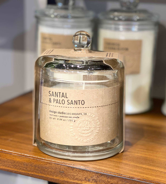 8.04 OZ Santal & Palo Santo Bell Dome Jar