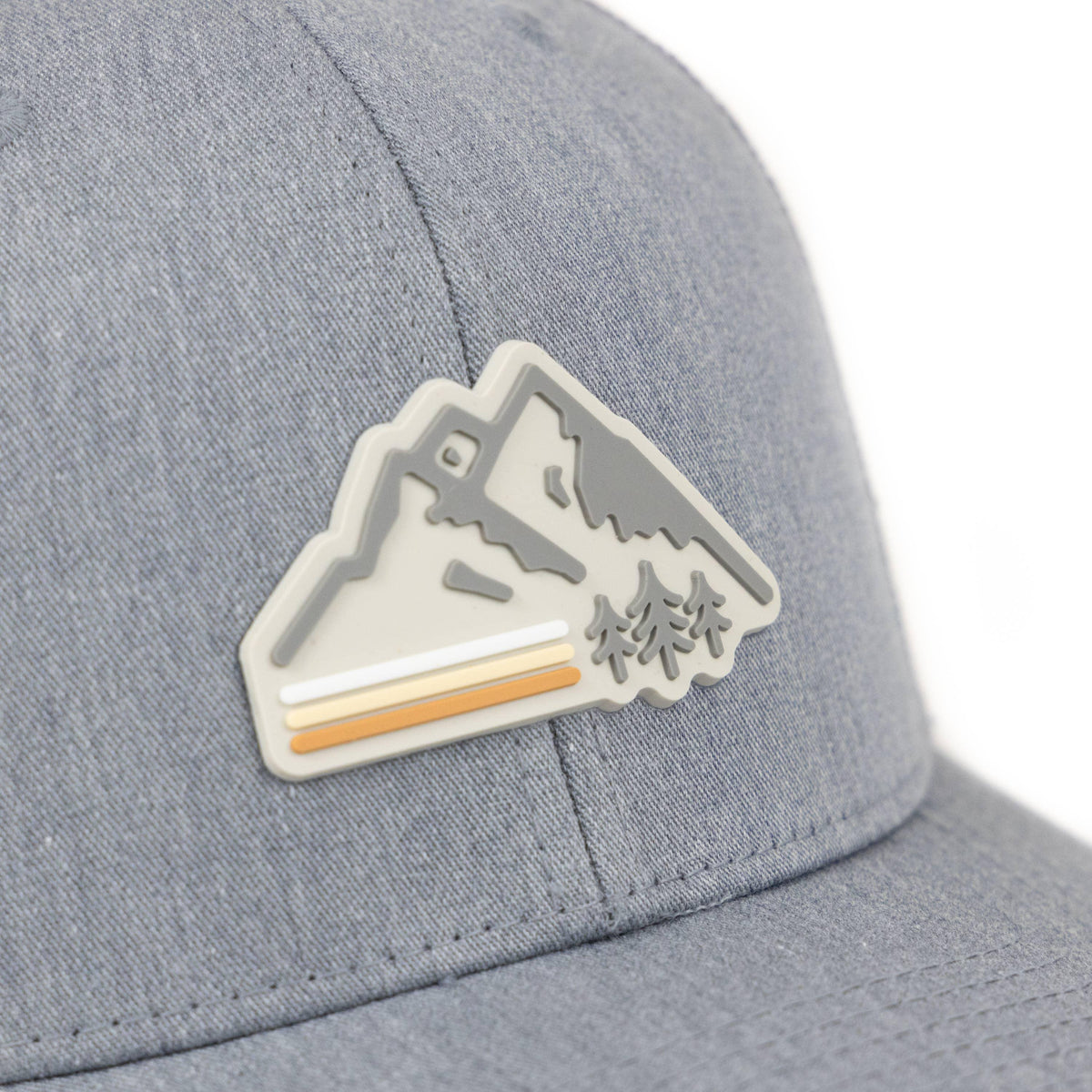 Retro Mountain Trucker Hat