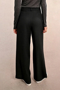 Black Woven Trousers