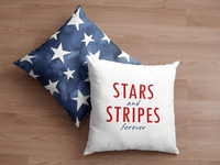 Stars & Stripes Forever- Pillow Cover