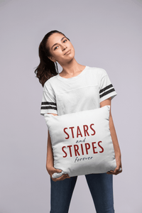 Stars & Stripes Forever- Pillow Cover