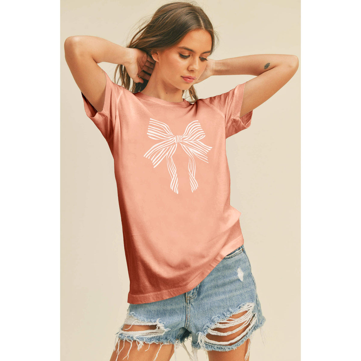 Bow Graphic Tee