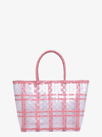 Alexandria Plastic Colored Contrast Tote