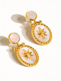 Bialati 18K Gold Vintage Star Shell Earring