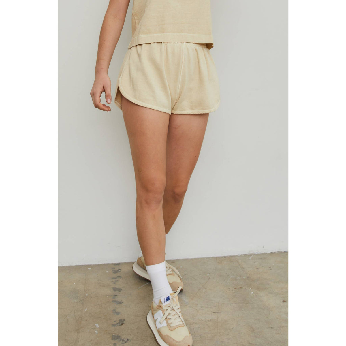 Blonde Lab Cotton Brushed Shorts