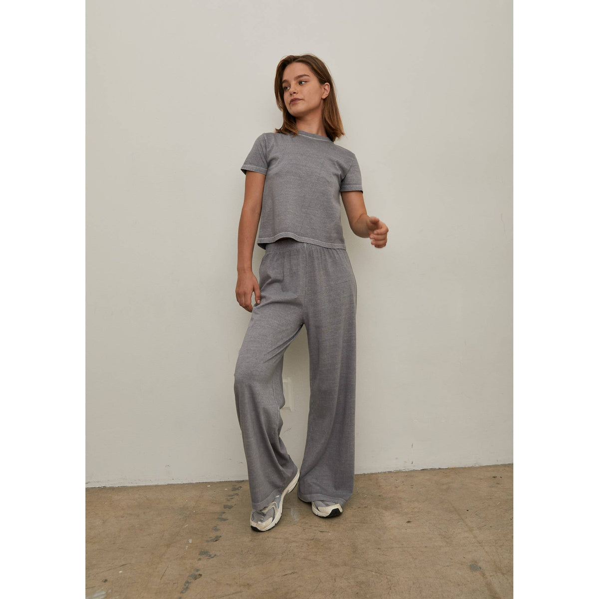 Grey 100% Organic Cotton Pants