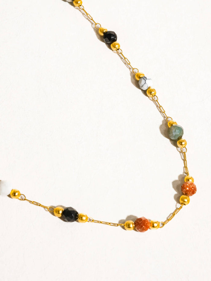 18k Gold Non-Tarnish Stackable Necklaces