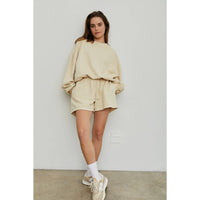 Blonde  Wood Oversized Sweatshirt