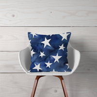 Watercolor Stars-Pillow Cover