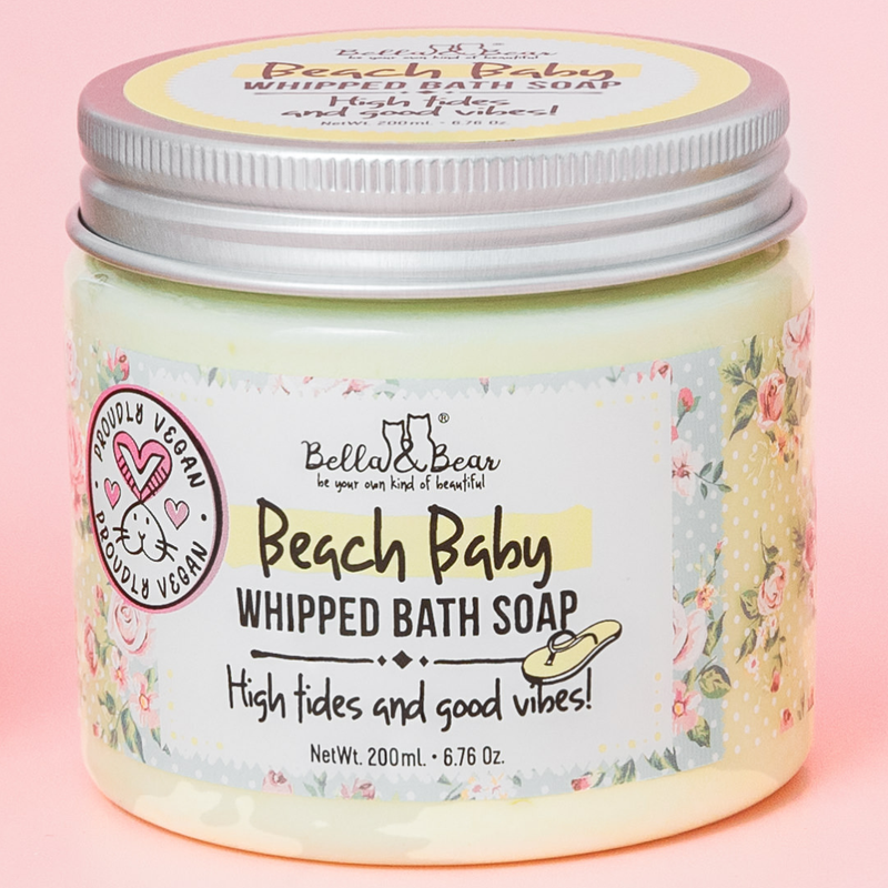 Beach Baby Whipped Bath Soap & Shave Cream