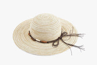 HAT2327 Harlyn Multicolor Floppy Hat w/ Beaded Band