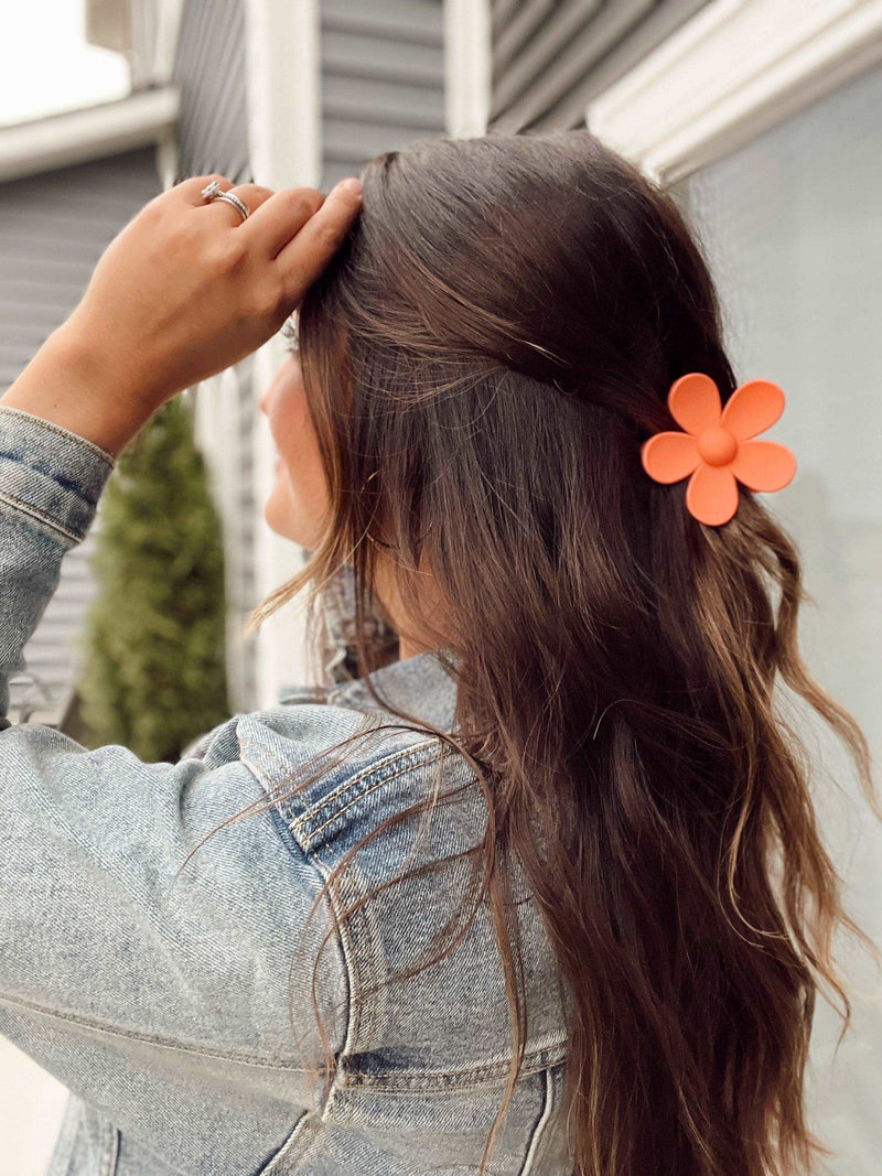 Flower Claw Clips