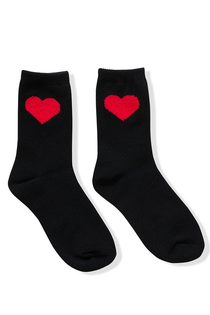 VALENTINE HEART CREW SOCKS