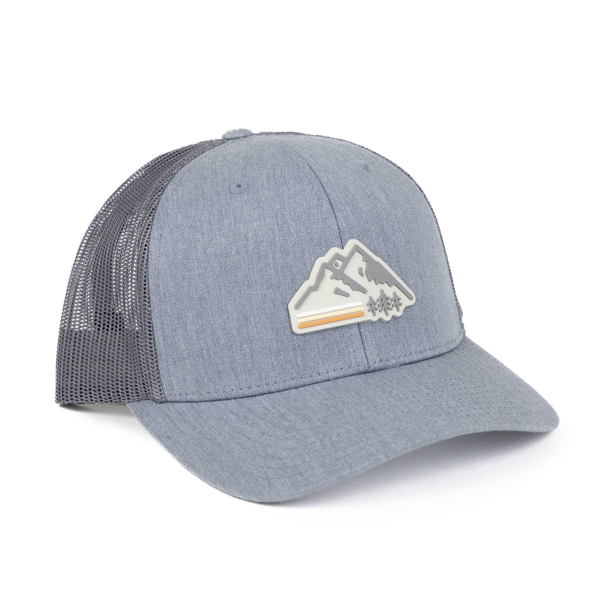 Retro Mountain Trucker Hat