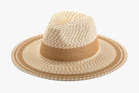 HAT2317 India Colored Accent Sun Hat