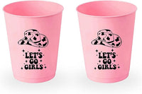 Let's Go Girls Plastic Reusable Cup