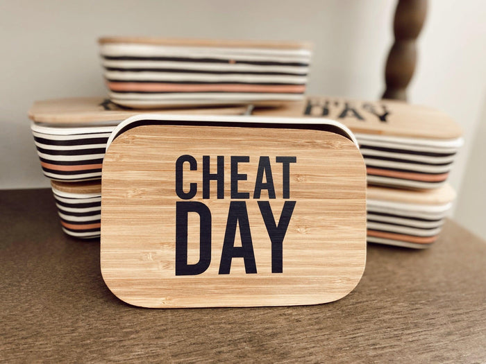 Cheat Day Bamboo Lunch Box