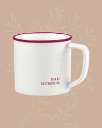 Bah Humbug Red Trim Coffee Mug