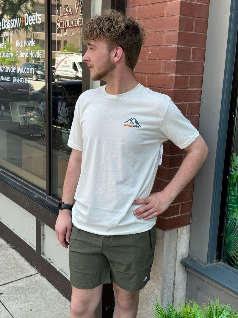 Retro Mountain CloudFit Tee