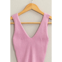 Ribbed Knit Tank Top