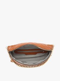 M2402 Sylvie Quilted Belt Bag w/ Chain Strap