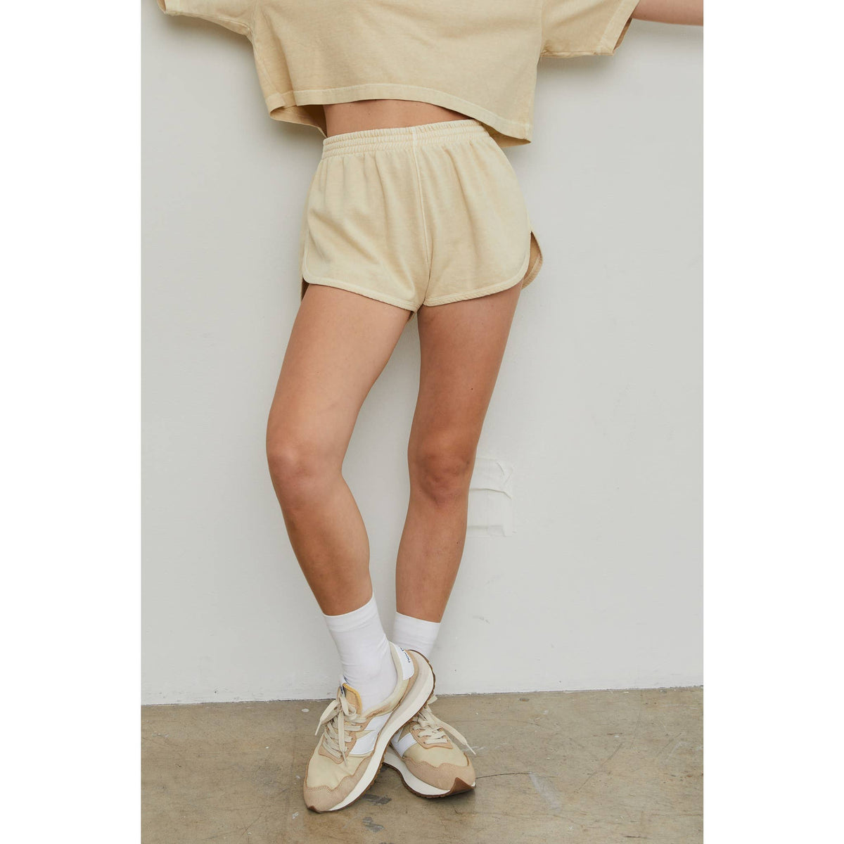 Blonde Lab Cotton Brushed Shorts