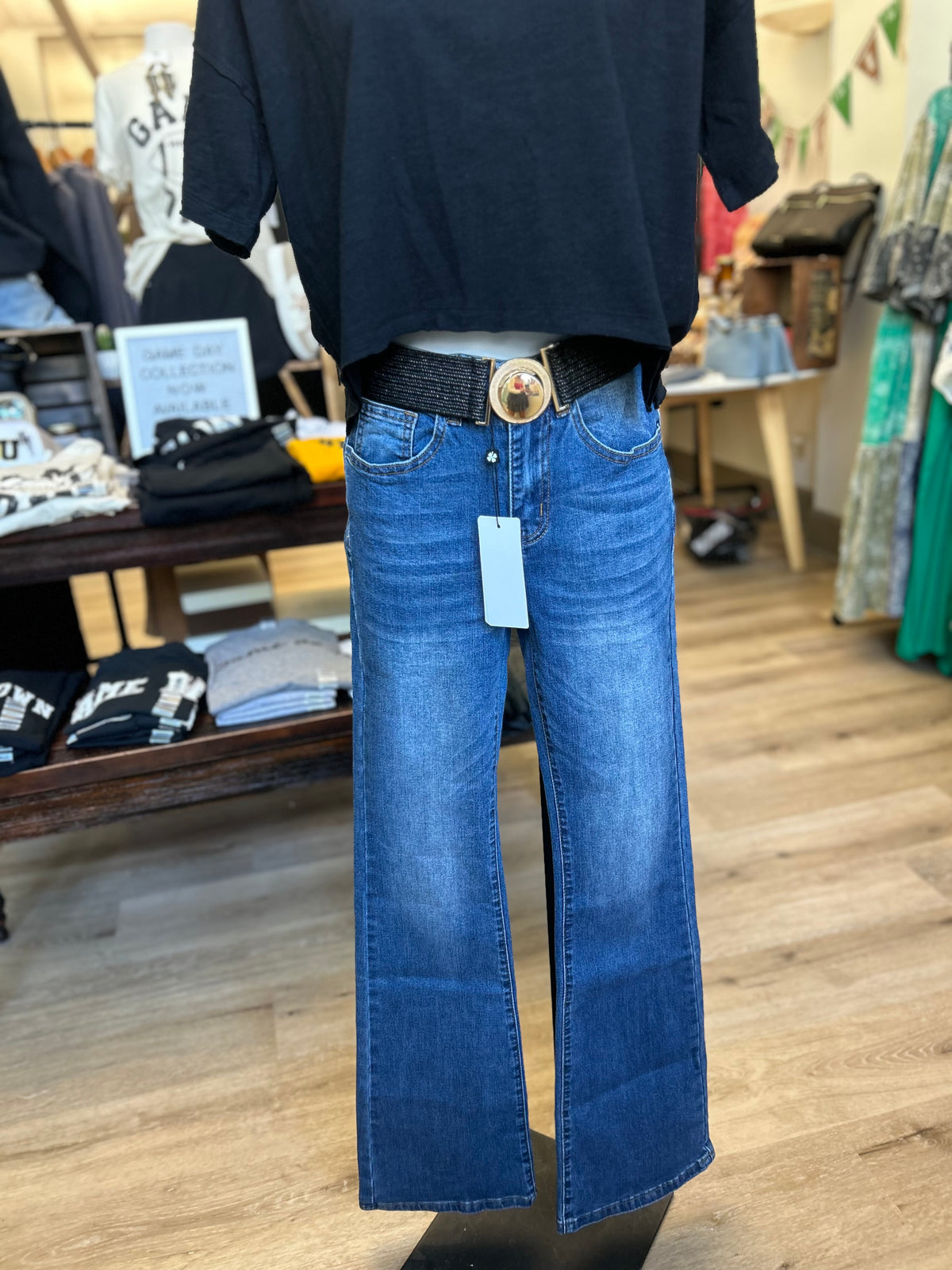 Joanie Denim Blue Bootcut Jean