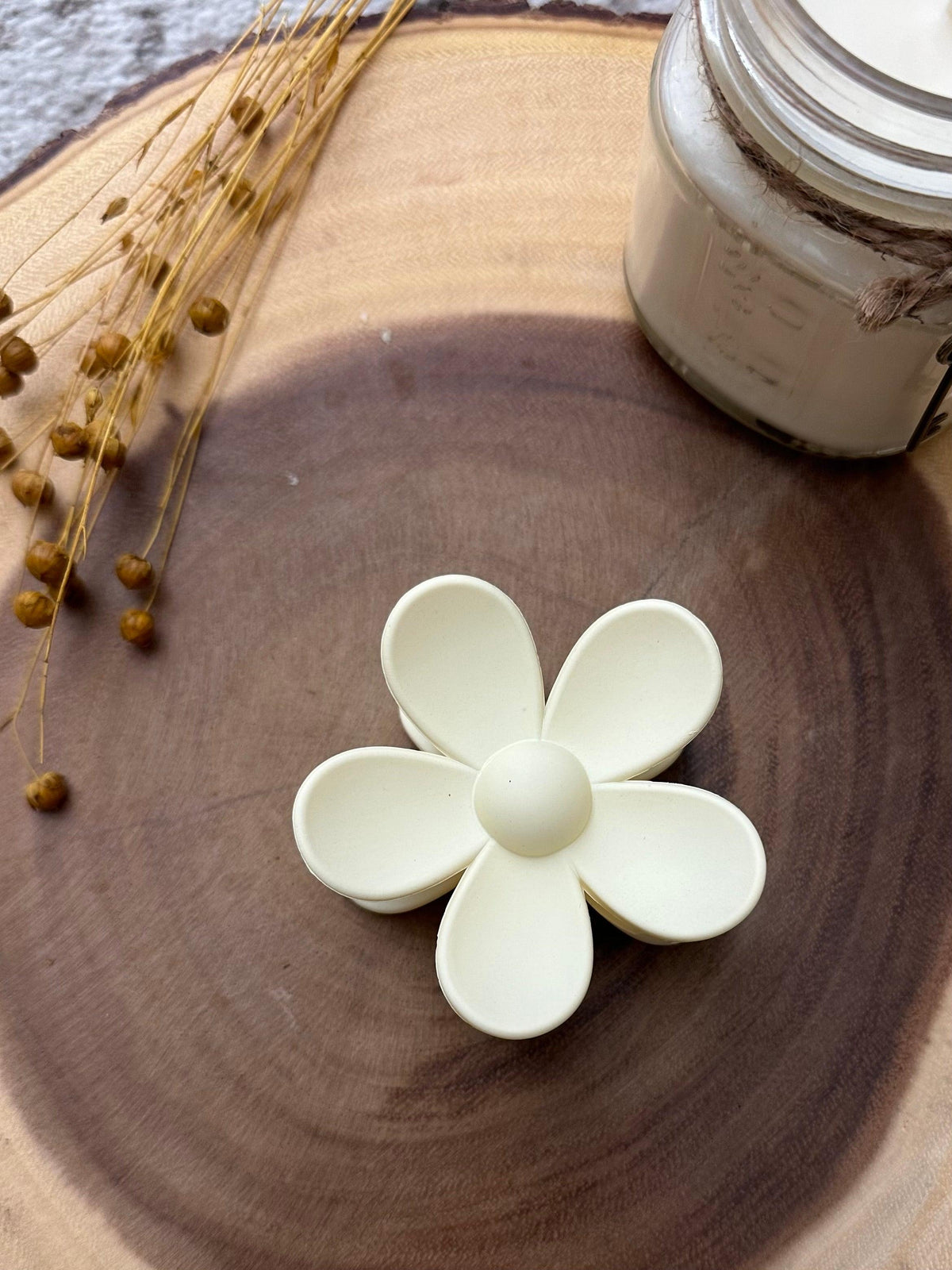 Flower Claw Clips