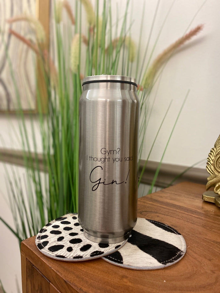 Gym? Gin! Can Tumbler