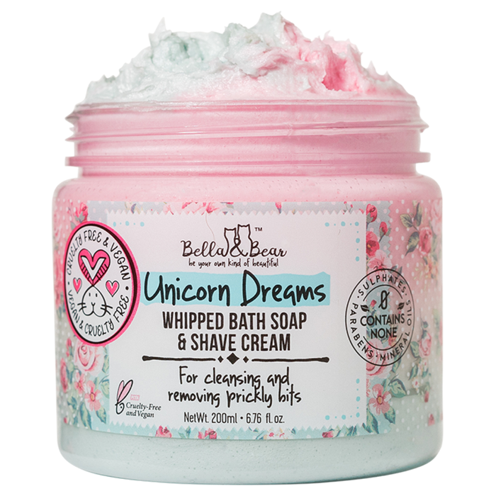 Unicorn Dreams Whipped Bath Soap & Shave Cream 6.76 oz.