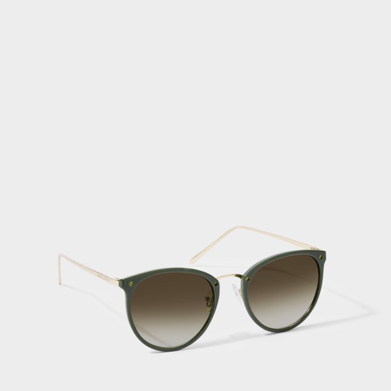 Santorini Sunglasses Olive