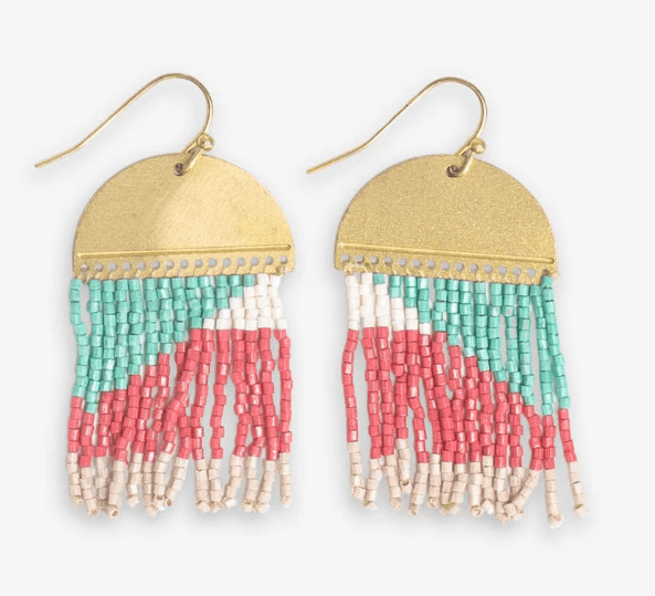 Birdie Abstract Earrings - Coastal