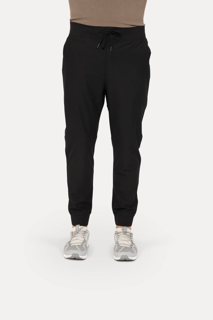 Men's Flexfit Skim Black Jogger Pants