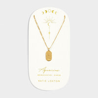 18K Gold PVD Coated Horoscope Necklace