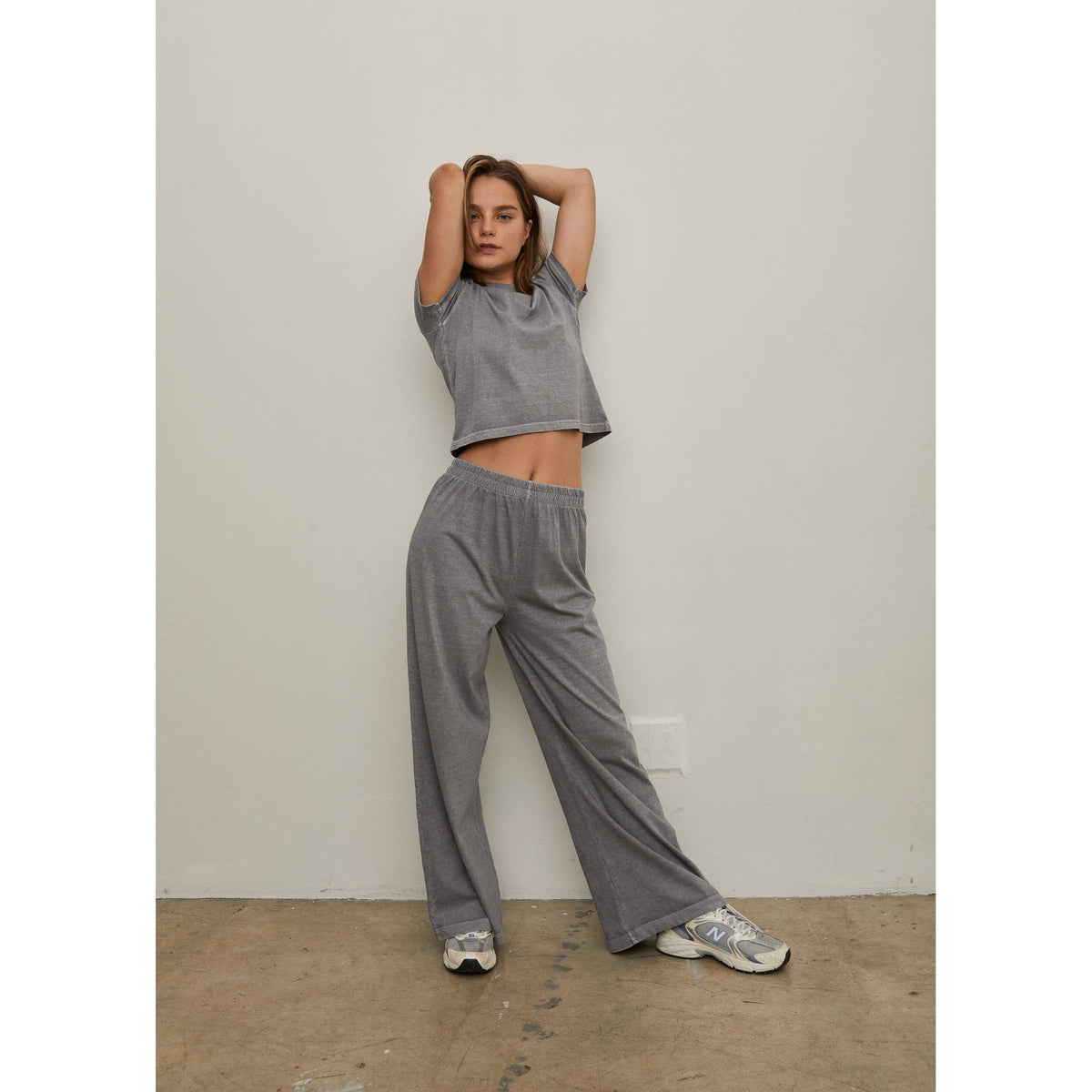 Grey 100% Organic Cotton Pants