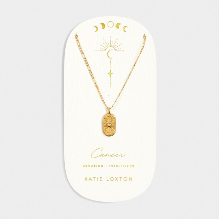 18K Gold PVD Coated Horoscope Necklace