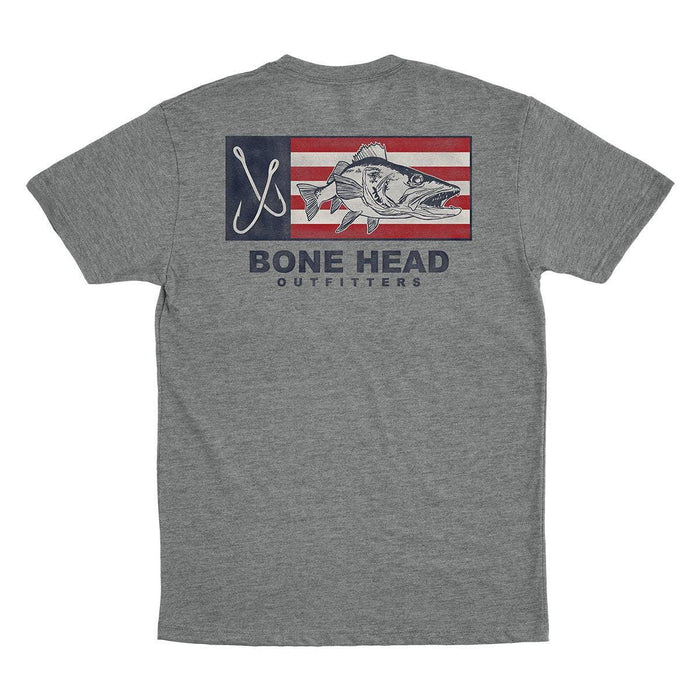 Red White Blue Walleye Men's T-shirt