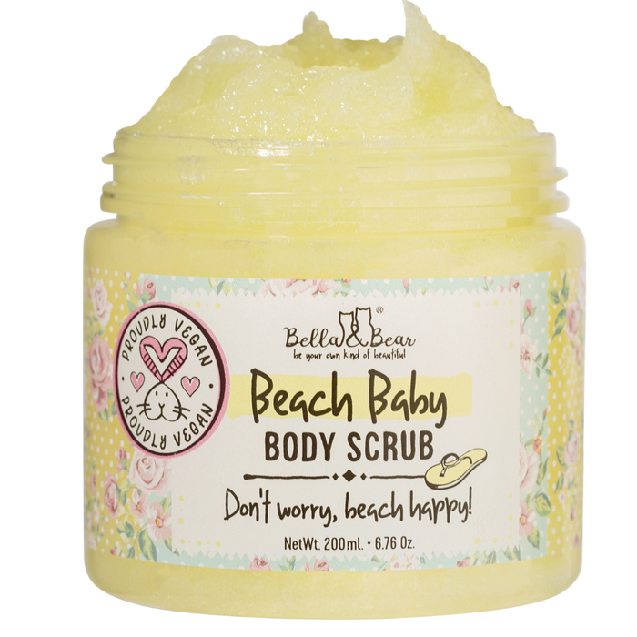 Beach Baby Body Scrub 6.7oz Vegan & Cruelty Free