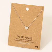 Dainty Heart Pendant Necklace