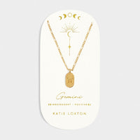 18K Gold PVD Coated Horoscope Necklace