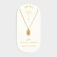 18K Gold PVD Coated Horoscope Necklace