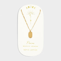 18K Gold PVD Coated Horoscope Necklace