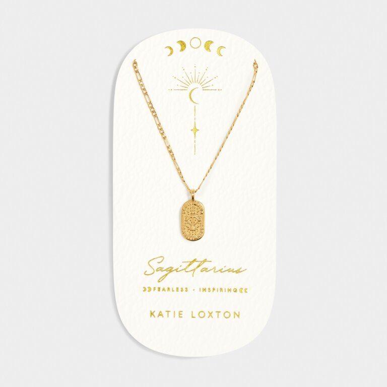 18K Gold PVD Coated Horoscope Necklace