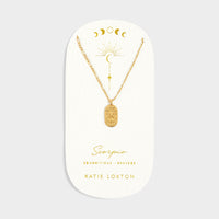 18K Gold PVD Coated Horoscope Necklace