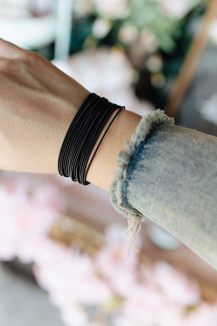 Black Spring Bella Bracelets