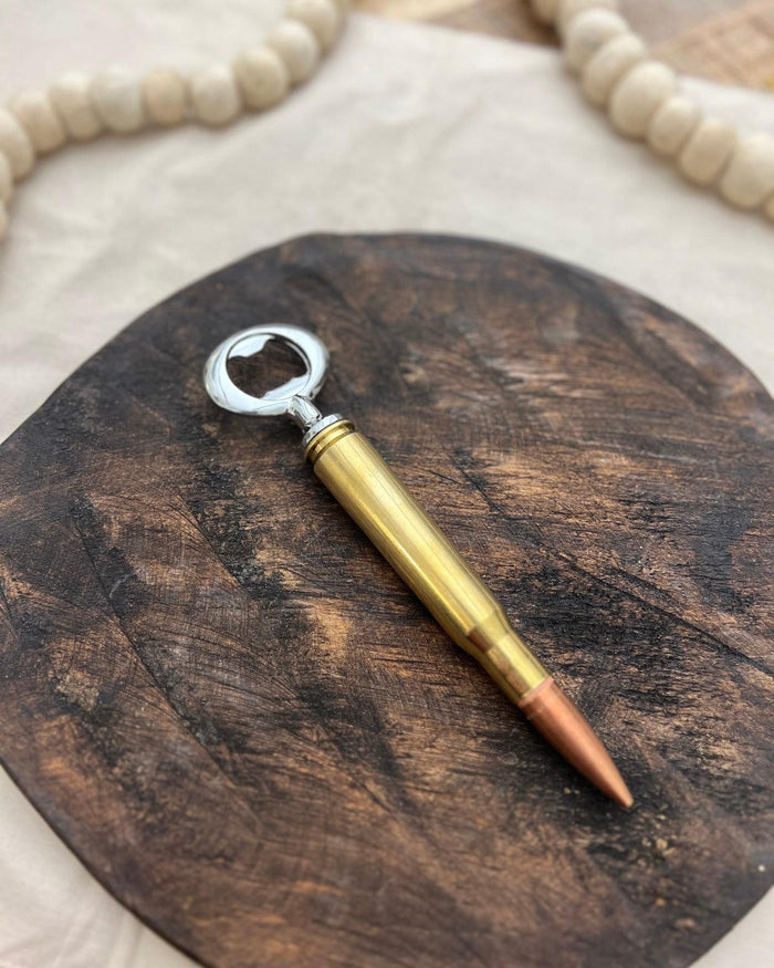 Brass Bullet Bottle Opener