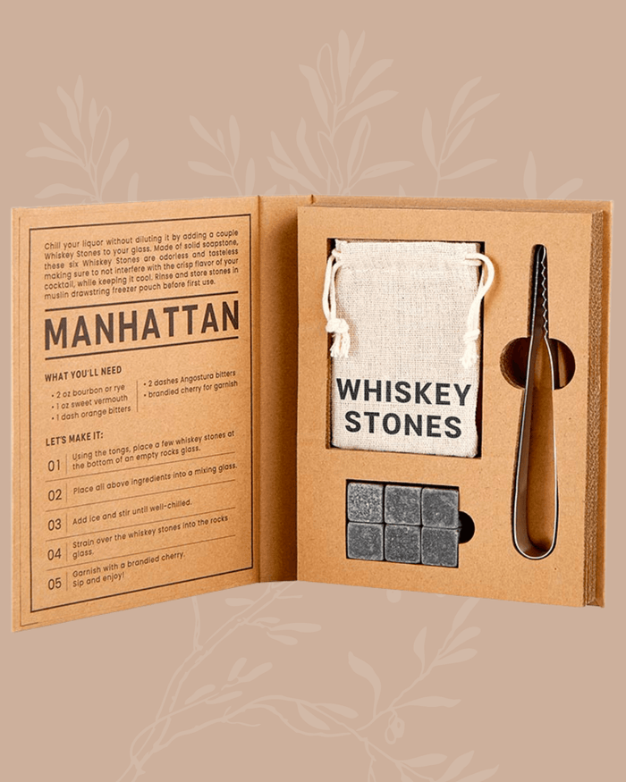 Whiskey Stones Book Box