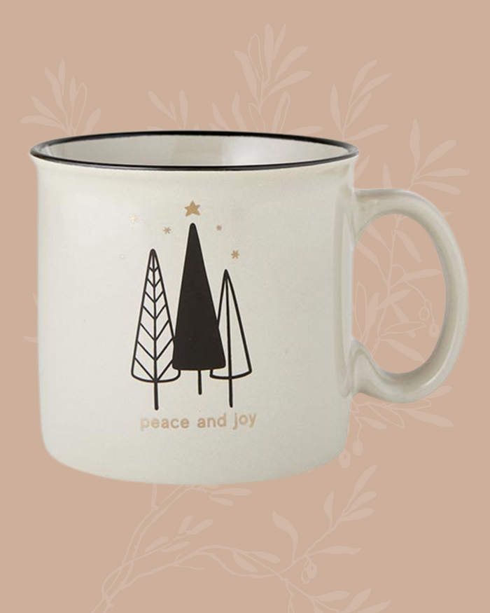 Peace and Joy Coffee Mug