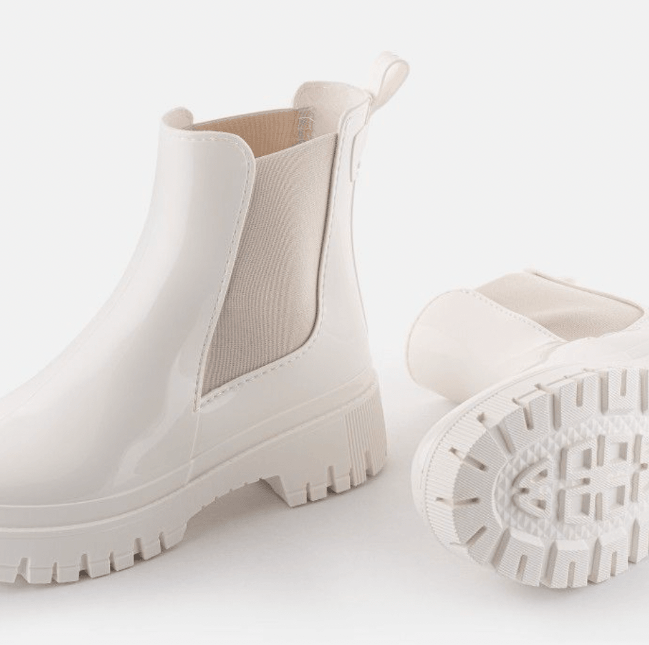 White Lemon Jelly Boots