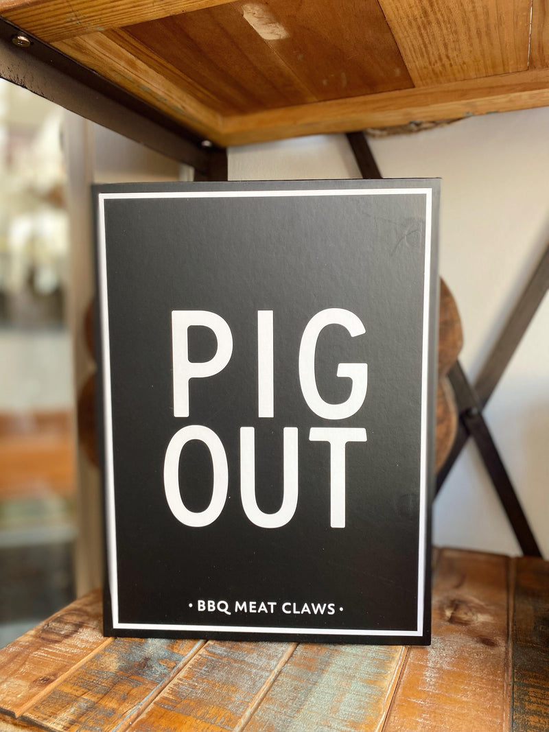 Pig Out Meat Claws Book Box